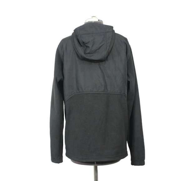 Columbia men's full zip hooded hybrid‎ fleece jacket S - Picture 3 of 14